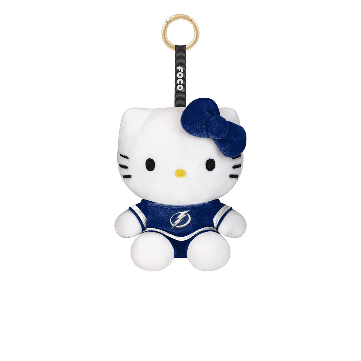 Tampa Bay Lightning Hello Kitty 3-inch Plush Bag Charm