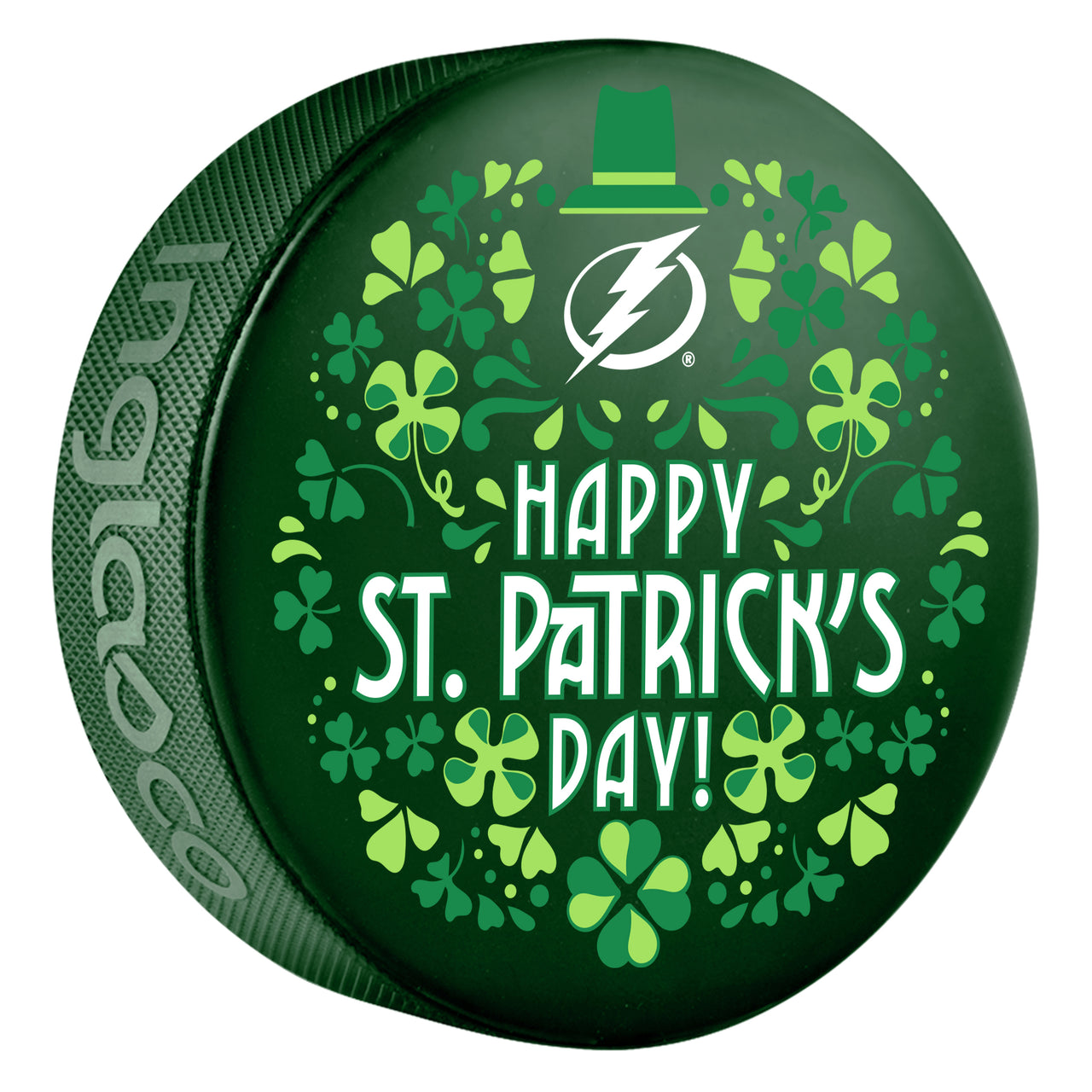 Tampa Bay Lightning Limited Edition St. Patrick's Day Puck