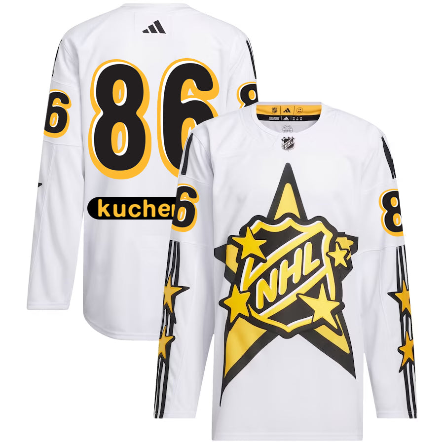 2024 NHL All-Star WHITE #86 Kucherov adidas x drew house Jersey (Size 52 ONLY)