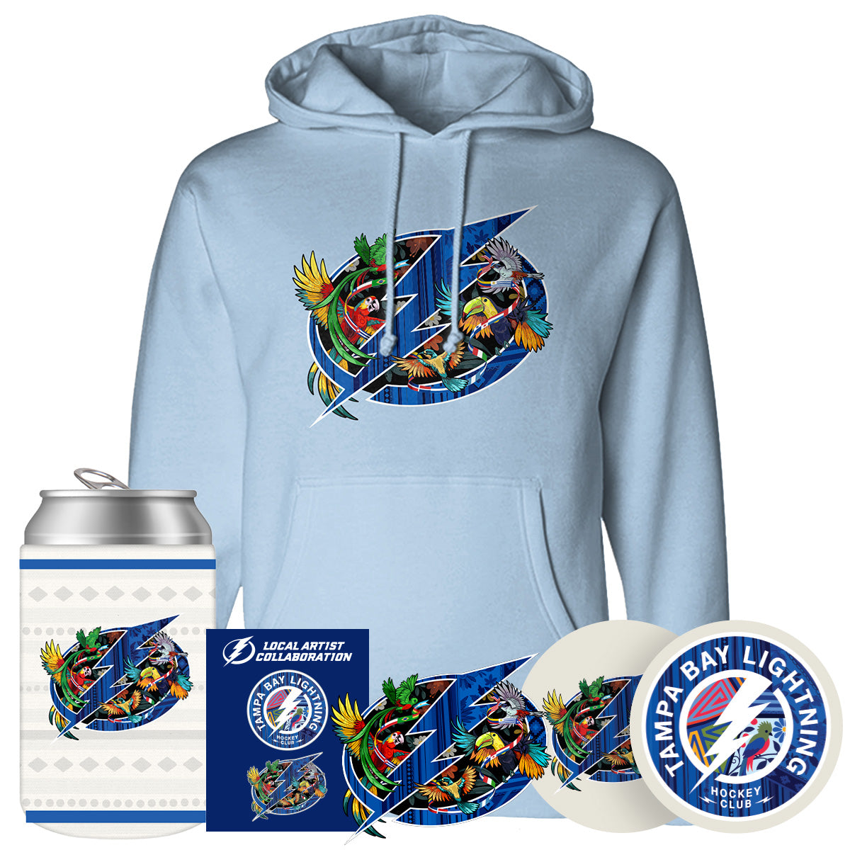 Tampa Bay Lightning Noche Latina Hoodie Pack - Pre-Order by September 24