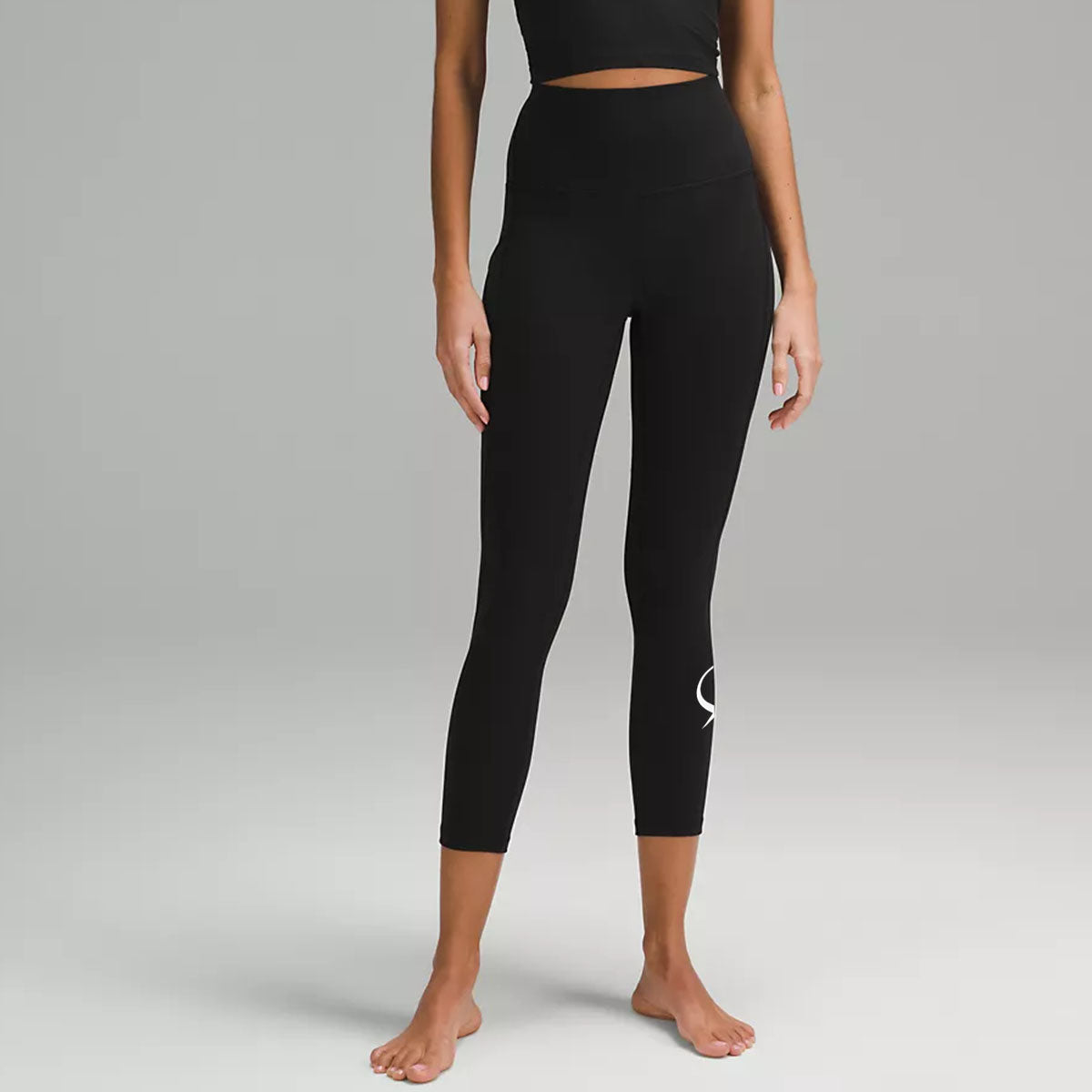 Women's Tampa Bay Lightning lululemon Align™ HR Crop 23" with Pockets Black Legging