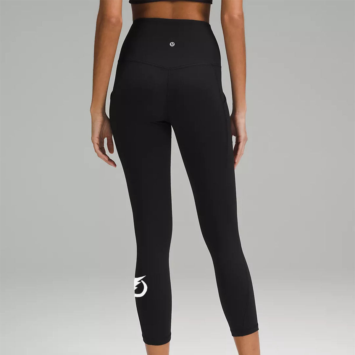 Women's Tampa Bay Lightning lululemon Align™ HR Crop 23" with Pockets Black Legging