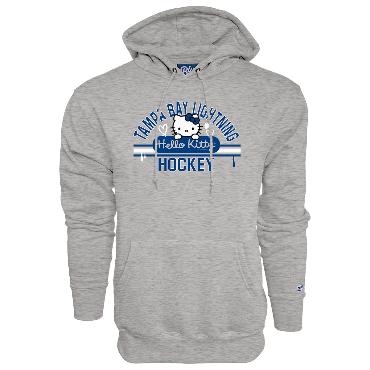 Unisex Tampa Bay Lightning Hello Kitty Heather Grey Hoodie