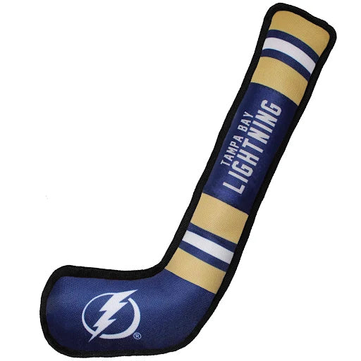 Tampa Bay Lightning Nylon Hockey Stick Pet Toy