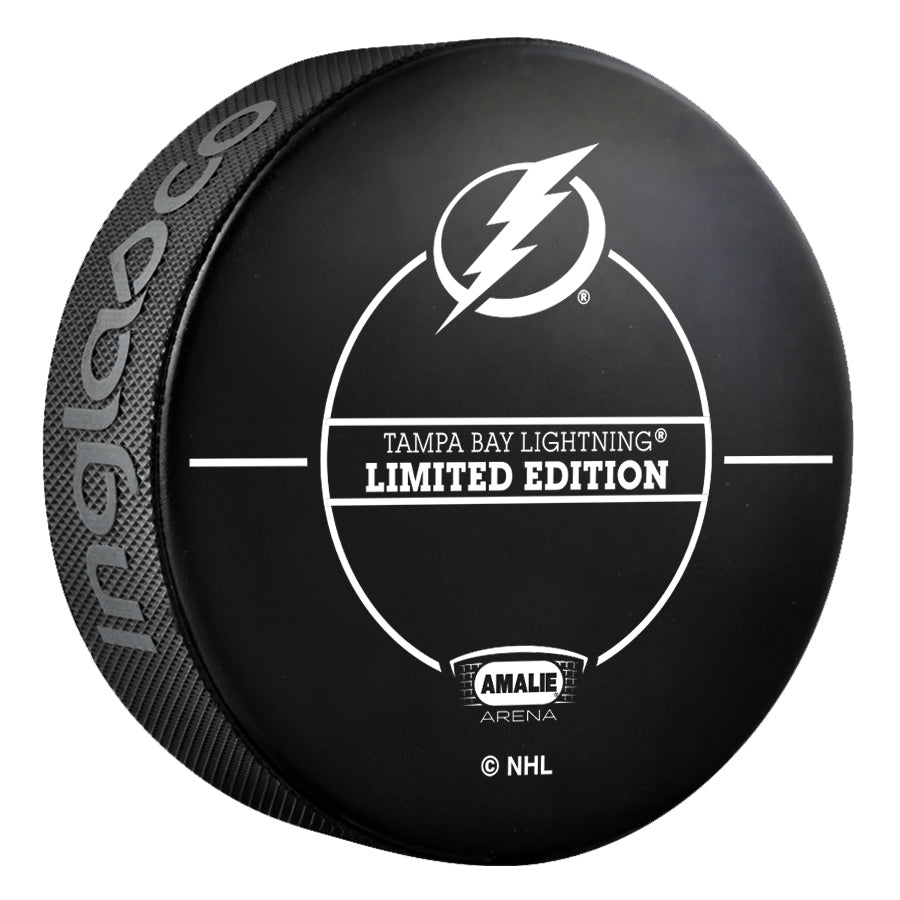 Puck Back Tampa Bay Lightning Limited Edition St. Patrick's Day Puck