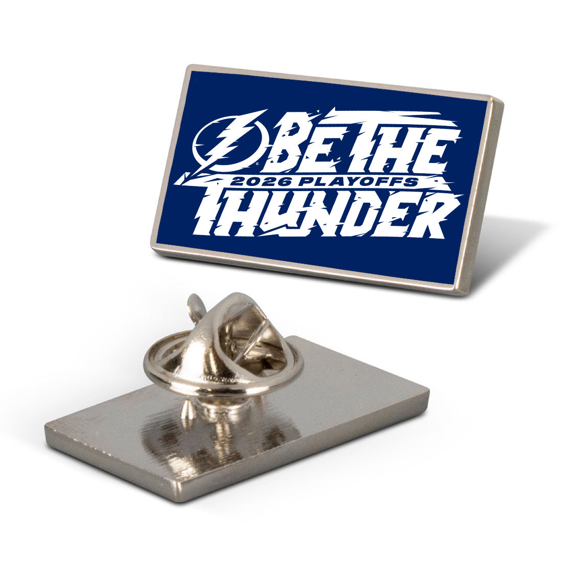 Tampa Bay Lightning 2026 Playoffs Be The Thunder Lapel Pin