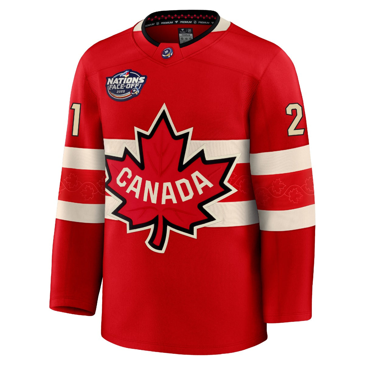 #21 POINT Team Canada 2025 4 Nations Face-Off Fanatics Premium Jersey (SIZE 56 ONLY)