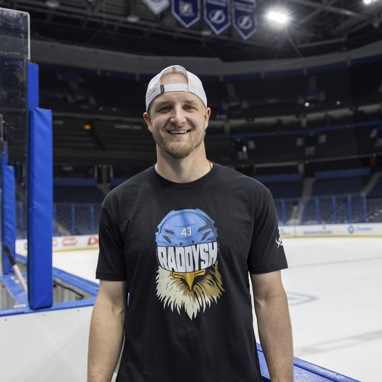 Tampa Bay Lighting Raddysh Bald Eagle Tee with Sticker