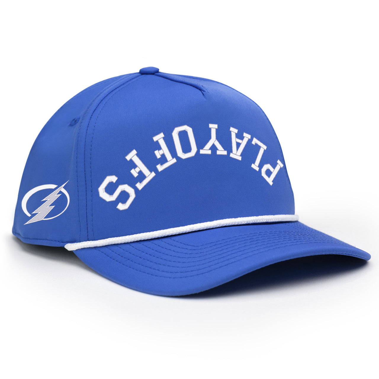 Tampa Bay Lightning 2026 Playoffs Reversed Performance Royal Blue Adjustable Hat