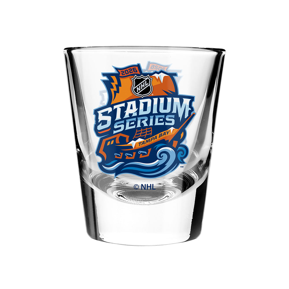 2026 NHL Stadium Series 2ozEvent Logo Shot Glass