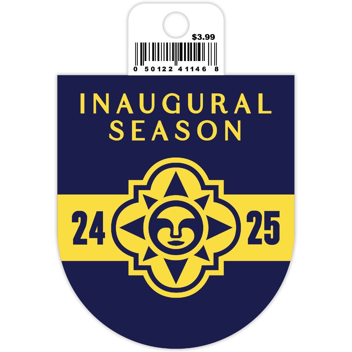 Tampa Bay Sun FC Inaugural Season Vinyl Sticker