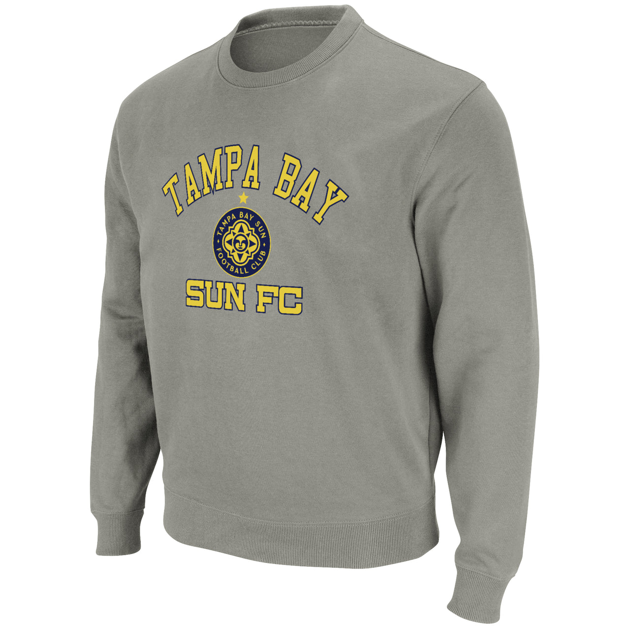 Unisex Tampa Bay Sun FC Stadium Pullover Grey Crew