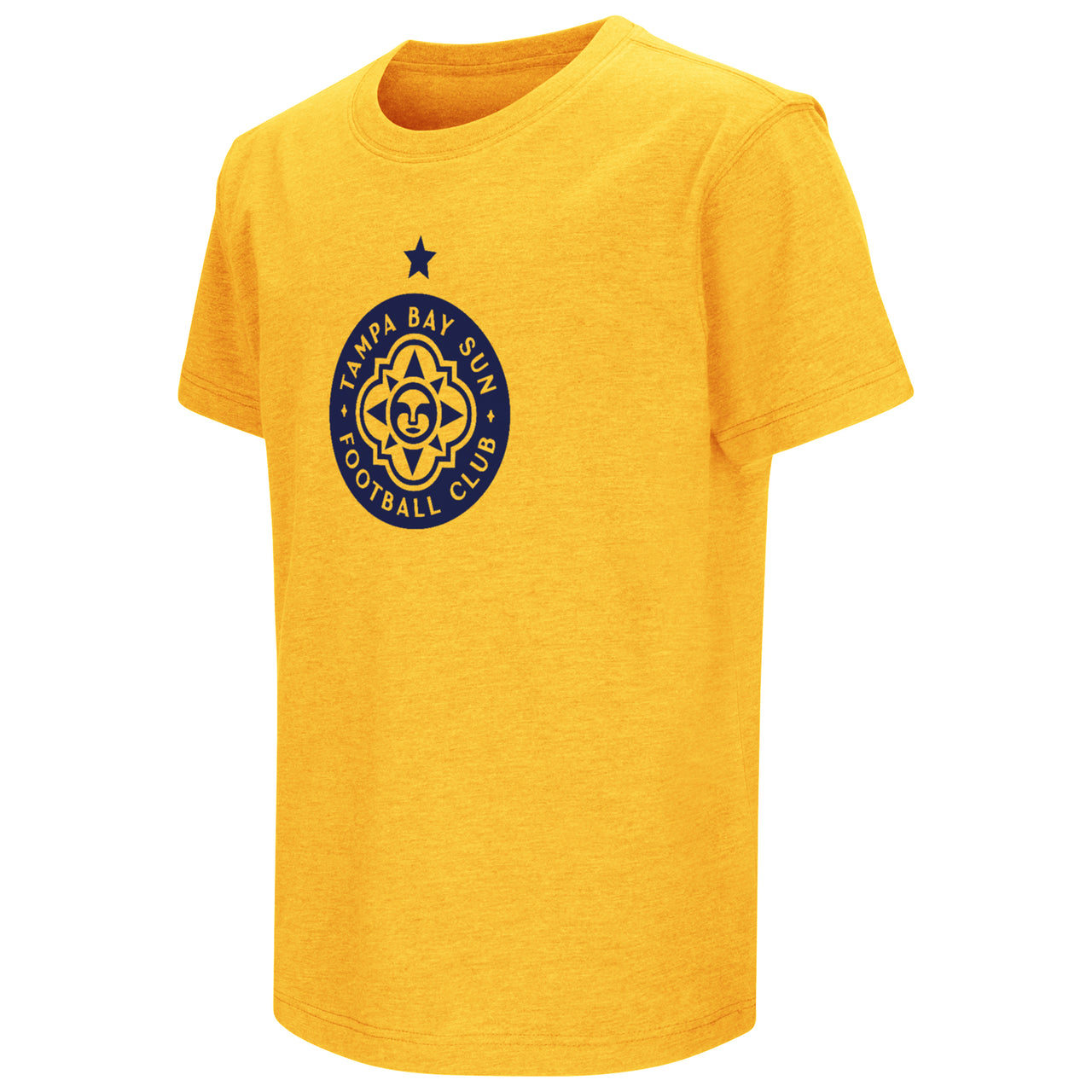 Youth Tampa Bay Sun FC Playbook Gold Tee