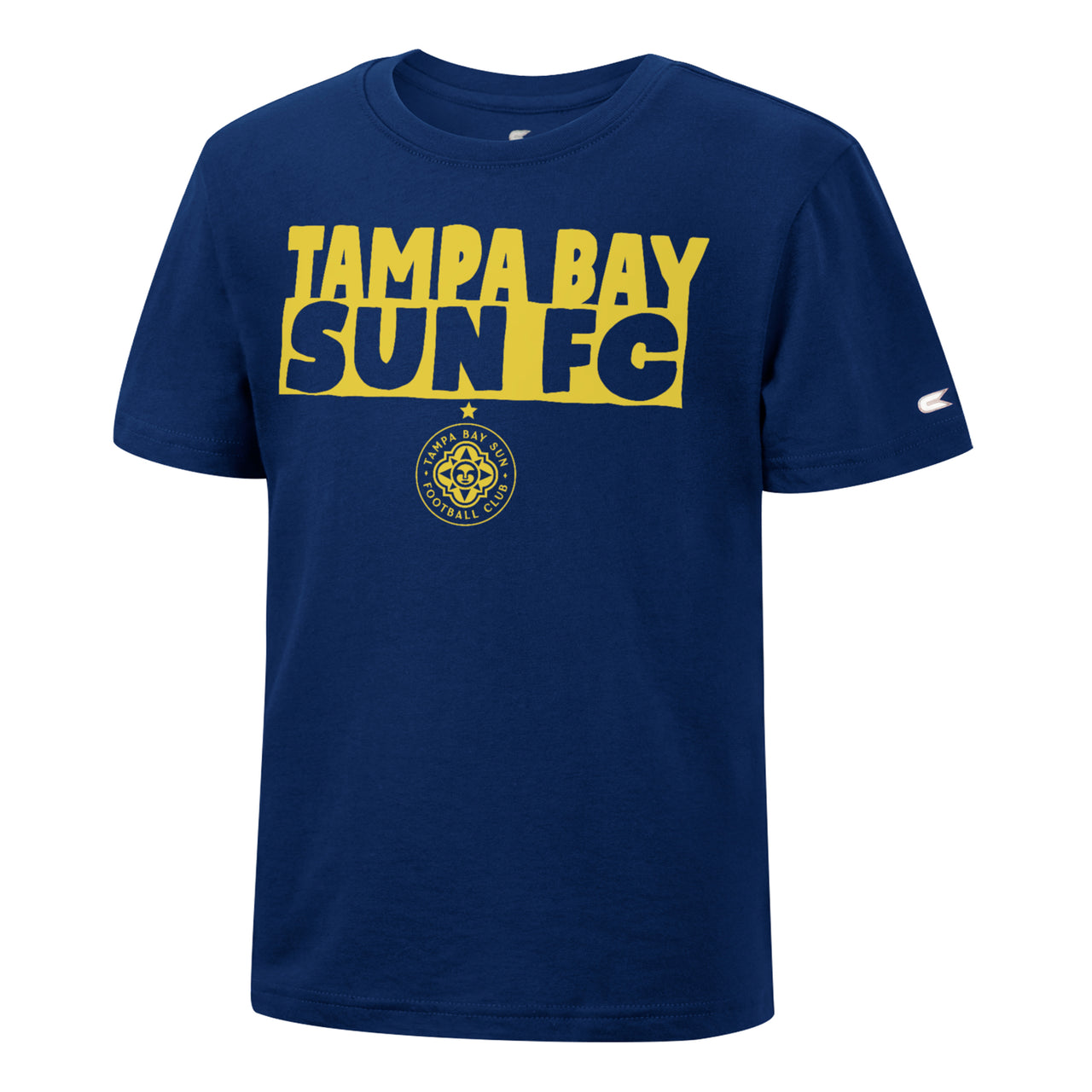 Toddler Tampa Bay Sun Big Fun Navy Tee