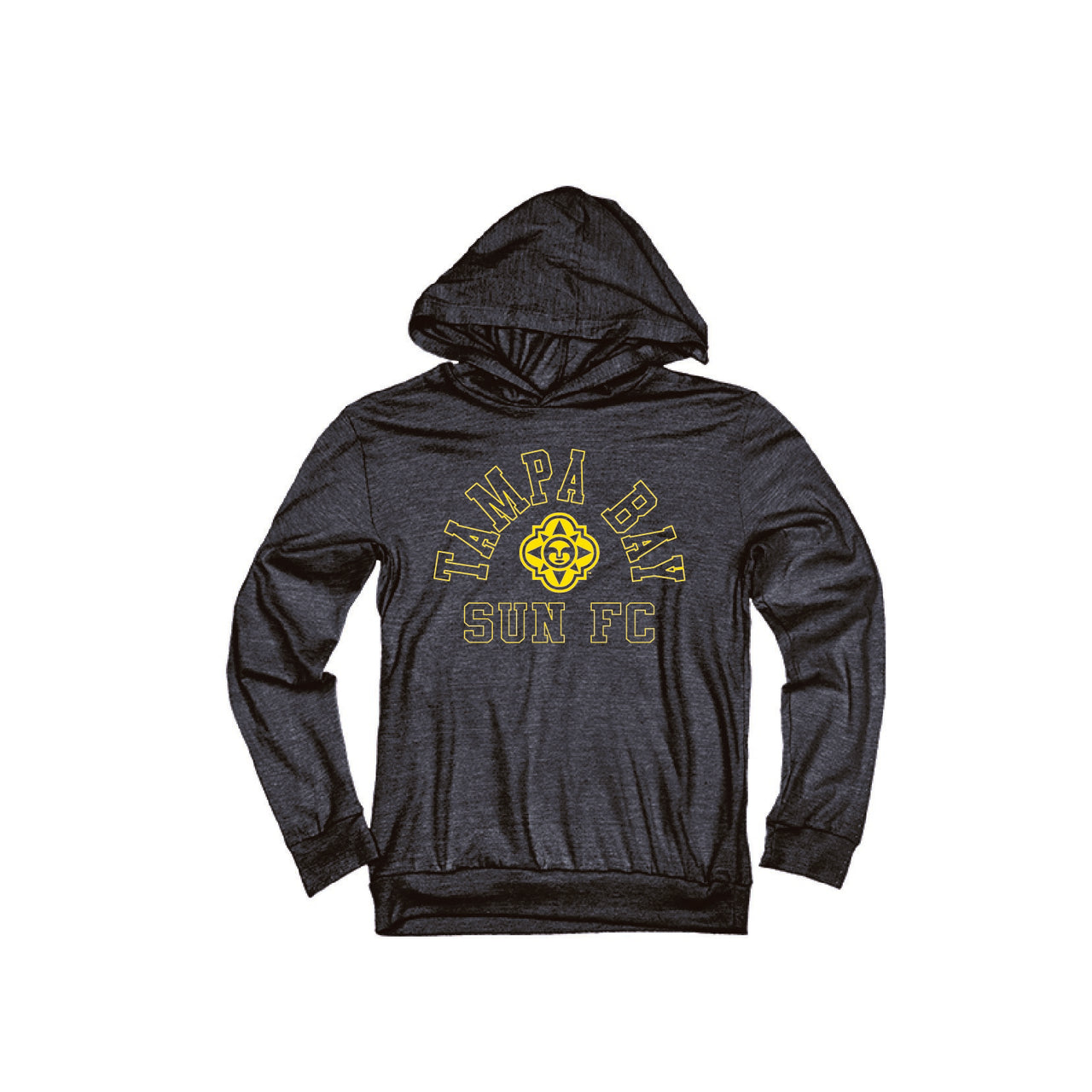 Youth Tampa Bay Sun FC Navy Tri-blend Long Sleeve Hoodie