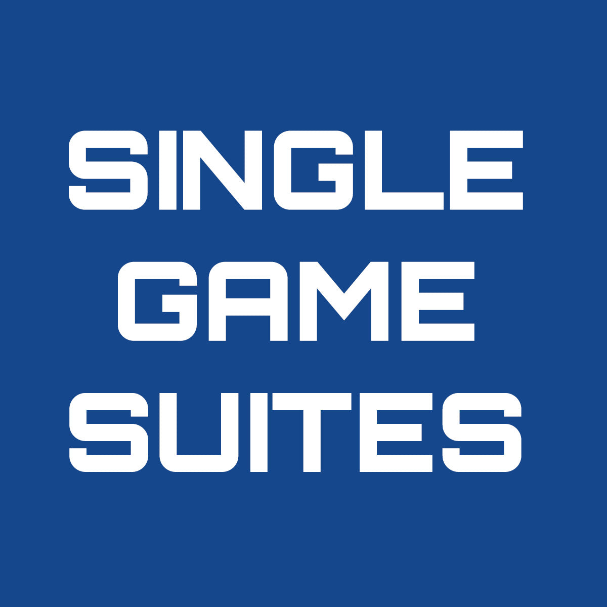 Single Game Suite Order