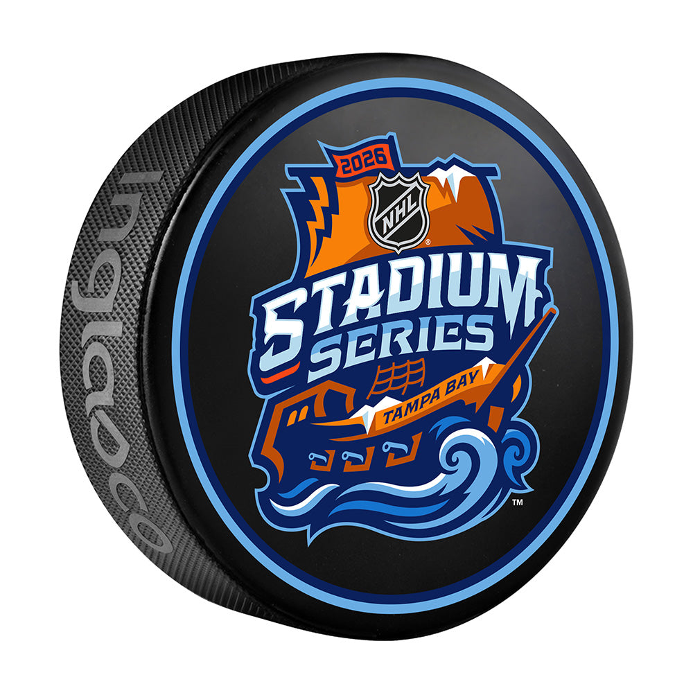 2026 NHL Stadium Series Event Logo Souvenir Puck