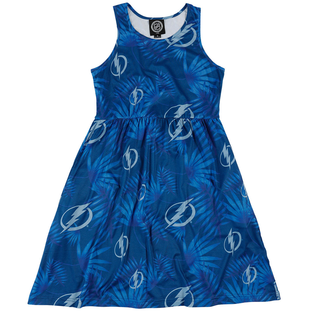 Women's Tampa Bay Lightning Palm Frons Sun Dress