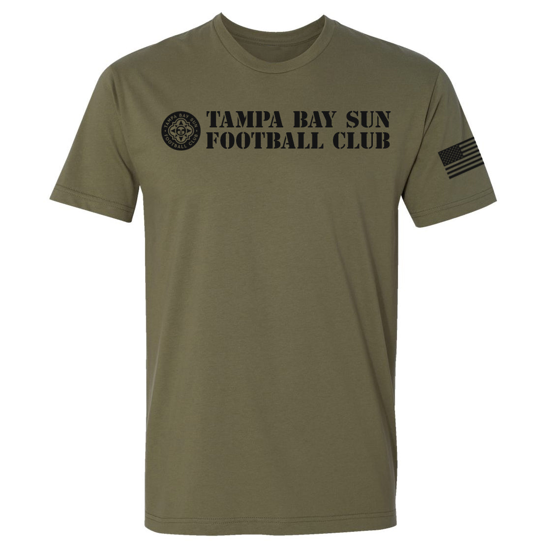 Unisex Tampa Bay Sun FC Military Appreciation Game Tee