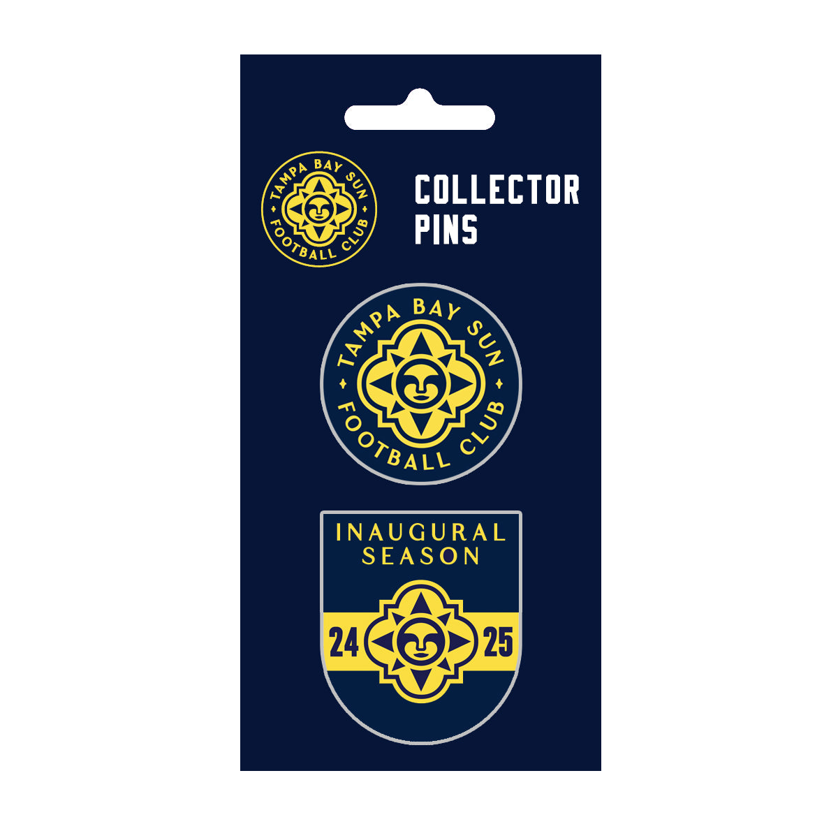 Tampa Bay Sun FC 2-Pack Lapel Pin Set