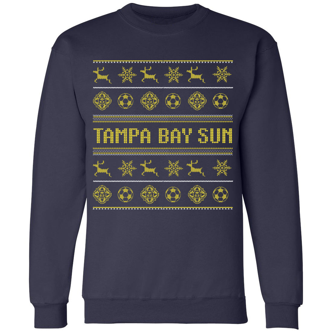 Tampa Bay Sun FC Holiday Crewneck Sweatshirt