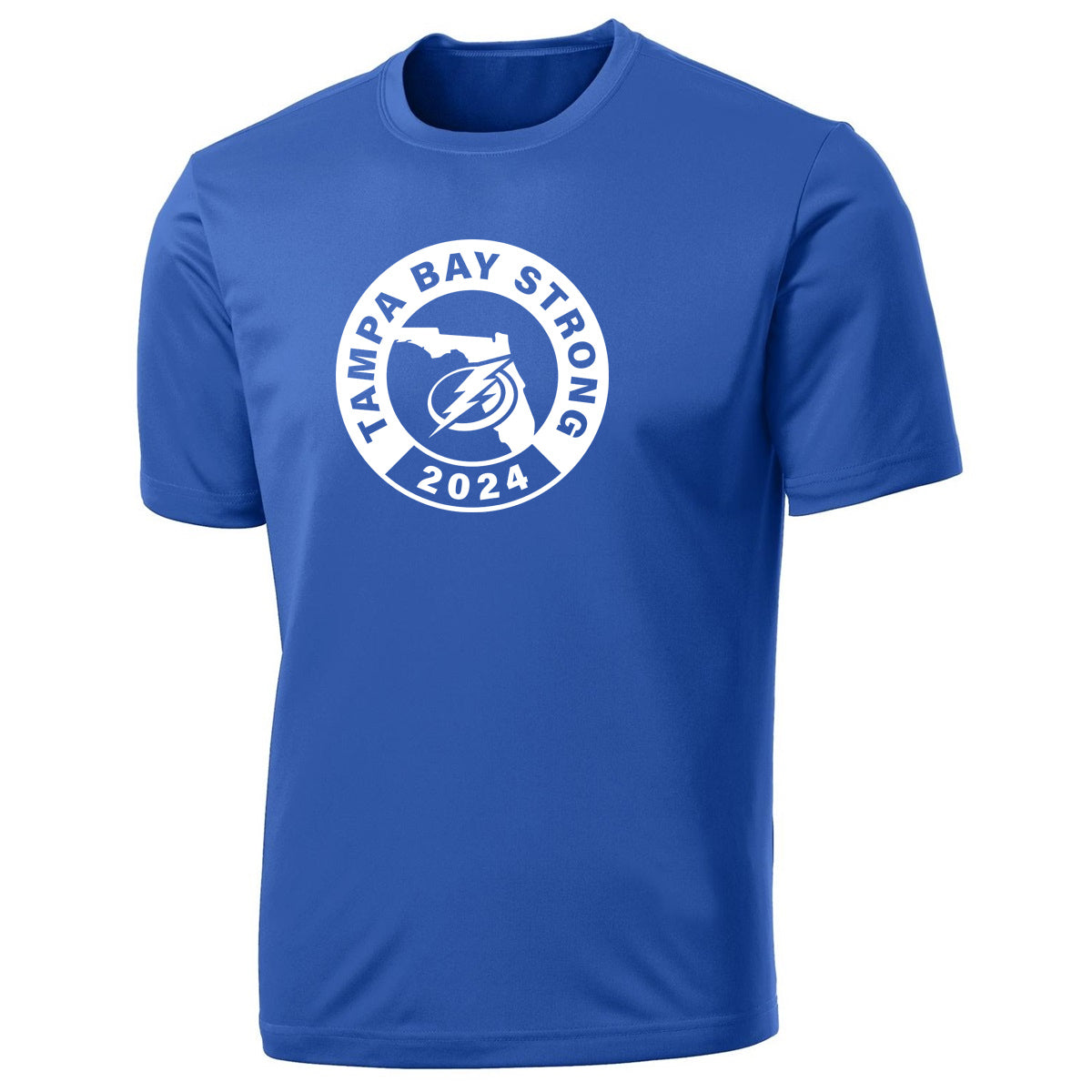 Men's Lightning TAMPA BAY STRONG 2024 Locker Room Performance Tee