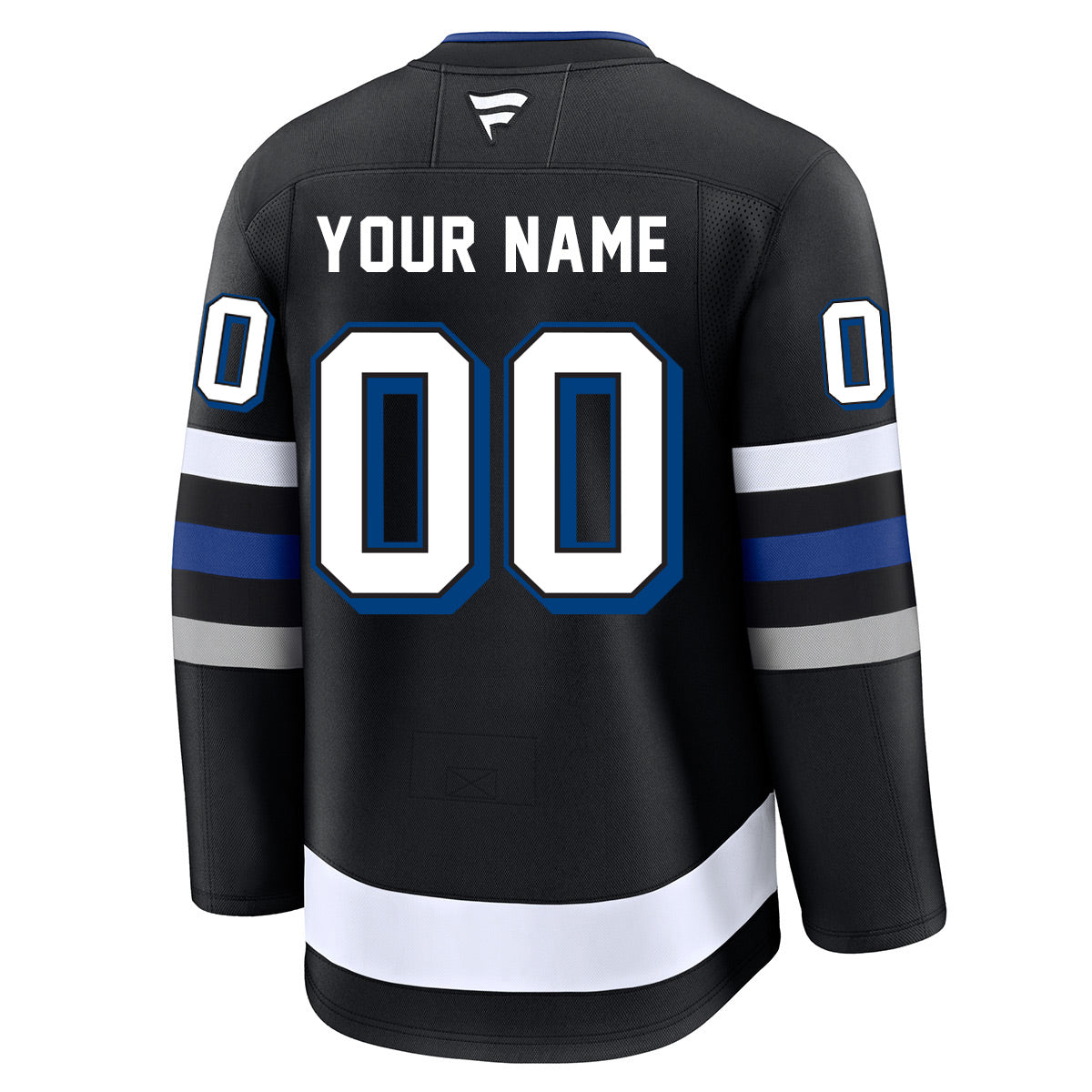 Tampa Bay Lightning Fanatics Custom Premium Alternate Black Jersey