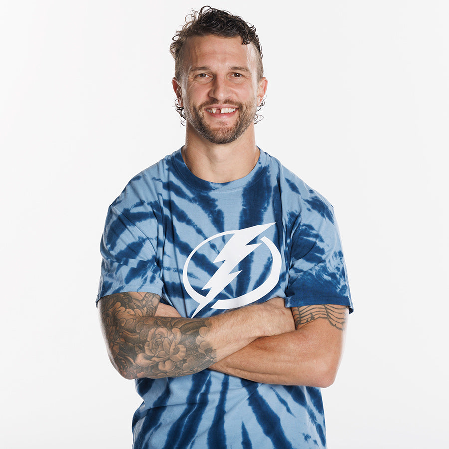 Tampa Bay Lightning Tie-Dye T-shirt