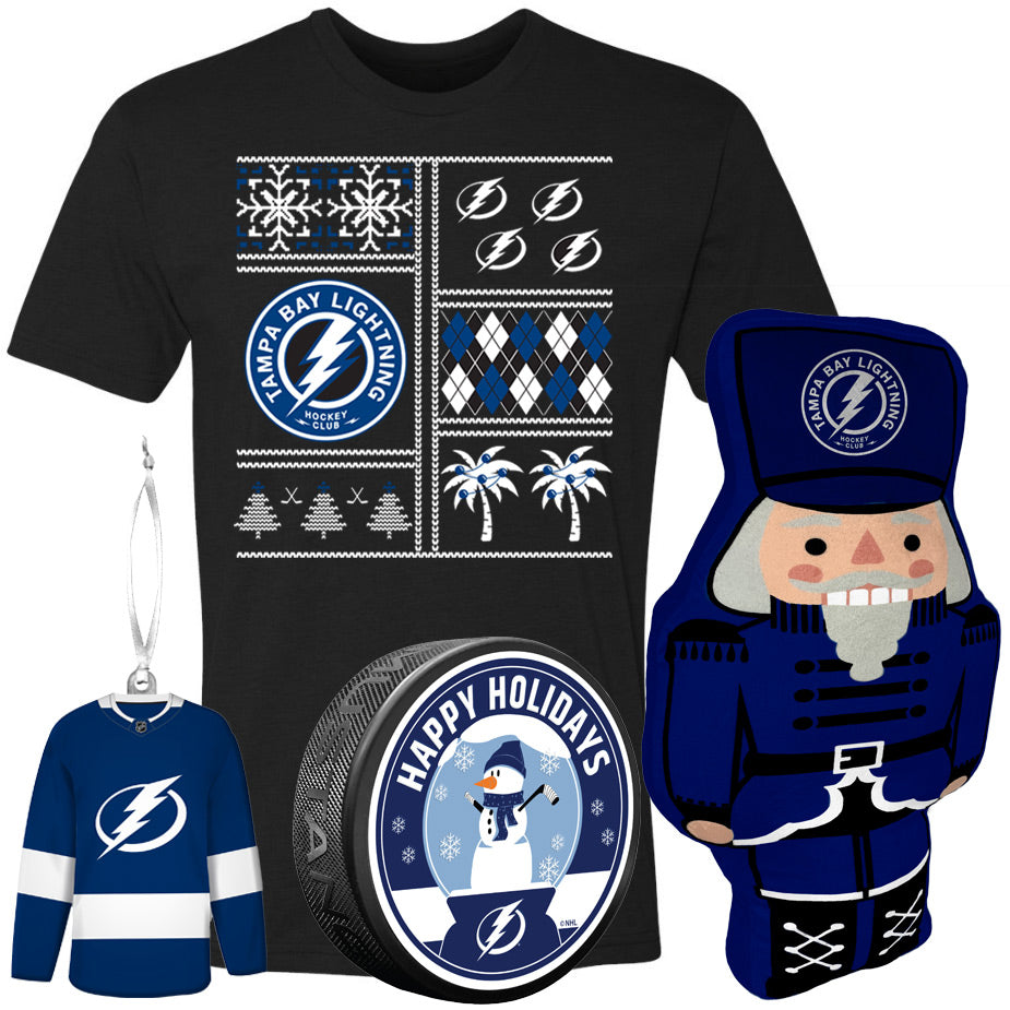 Tampa Bay Lightning Holiday Pack with Ugly Sweater Tee