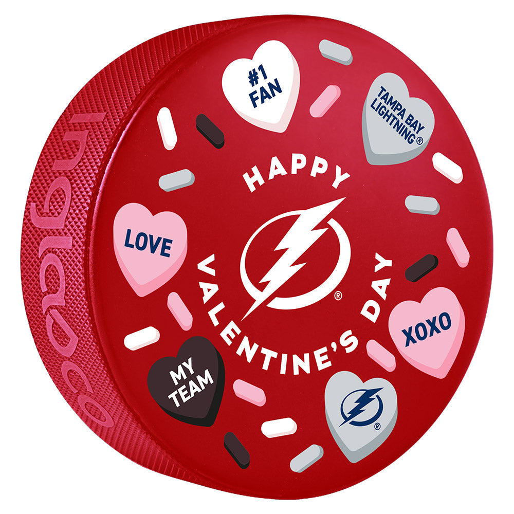 Tampa Bay Lightning Limited Edition Valentine's Day Puck