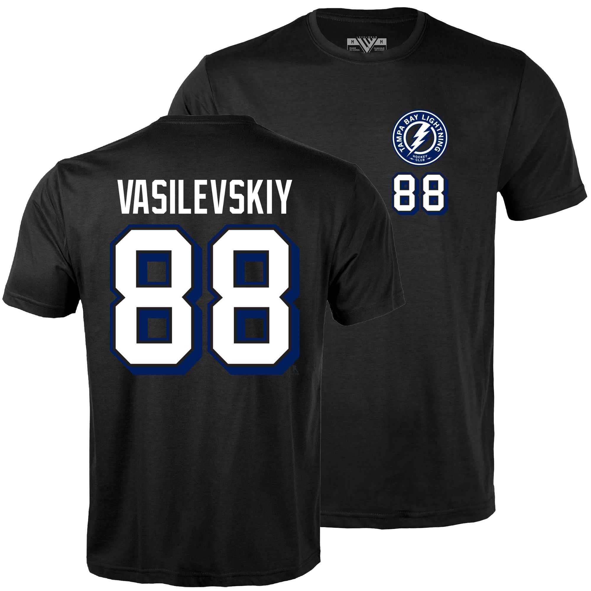 Lightning Vasilevskiy Special Black deals Jersey