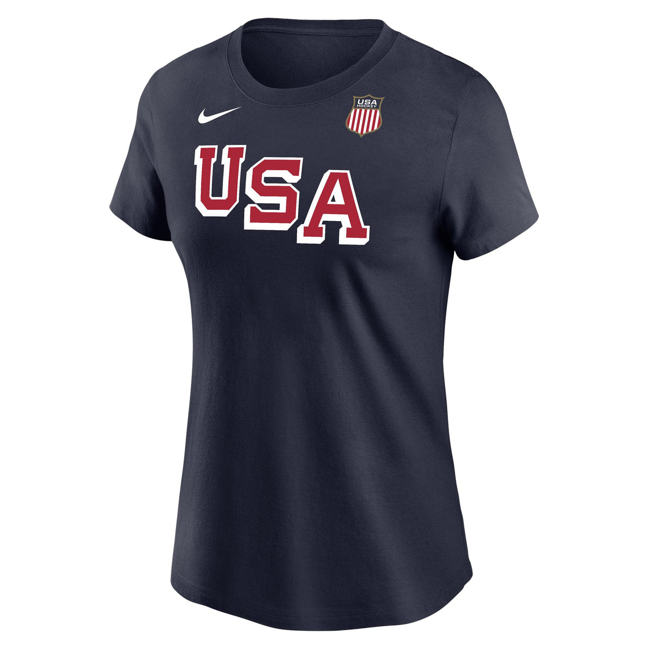 Women's Nike Team USA Hockey Navy Tee