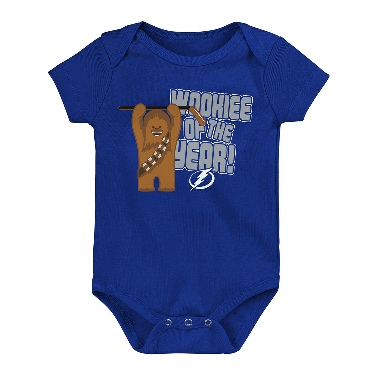Infant (12-24 mo.) Tampa Bay Lightning Star Wars Wookie of the Year Onesie