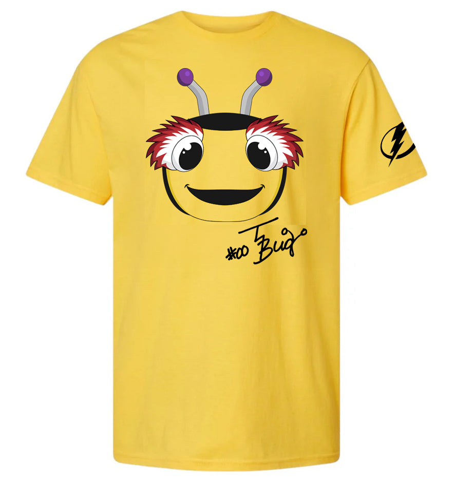 Youth Tampa Bay Lightning Thunderbug Yellow Tee