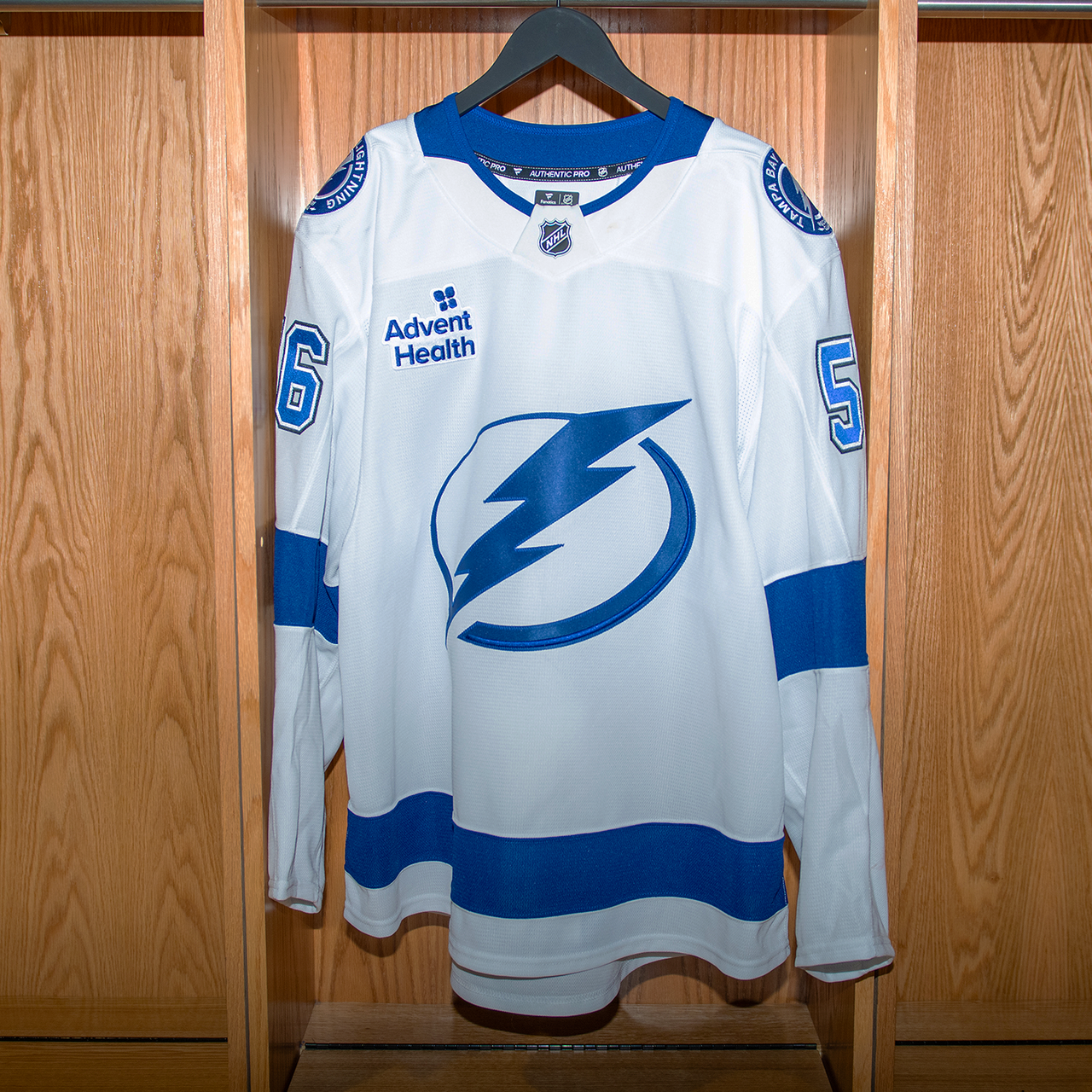 Ylonen Tampa Bay Lightning Game Issued Jersey 2024-2025 WHITE AWAY JERSEY SET #1