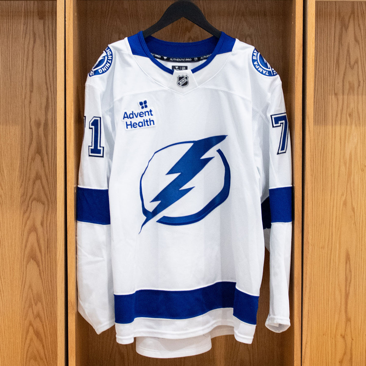 Anthony Cirelli Tampa Bay Lightning Game Worn Jersey 2025-26 White Away Set #1