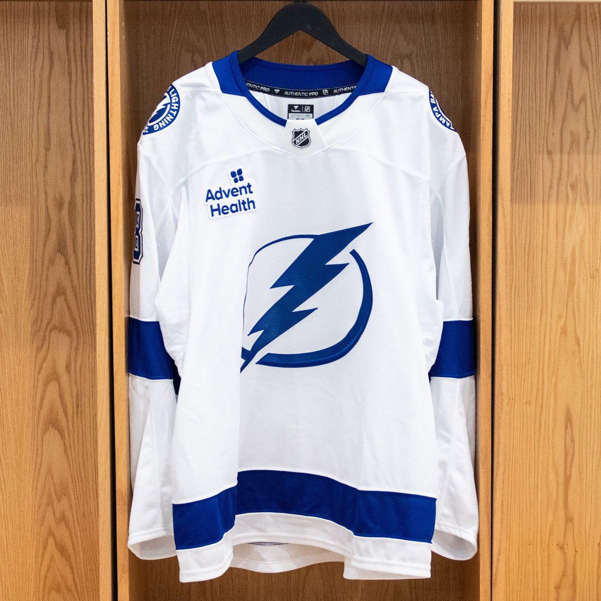 Huuhtanen Tampa Bay Lightning Game Issued Jersey 2025-26 White Away Set #1
