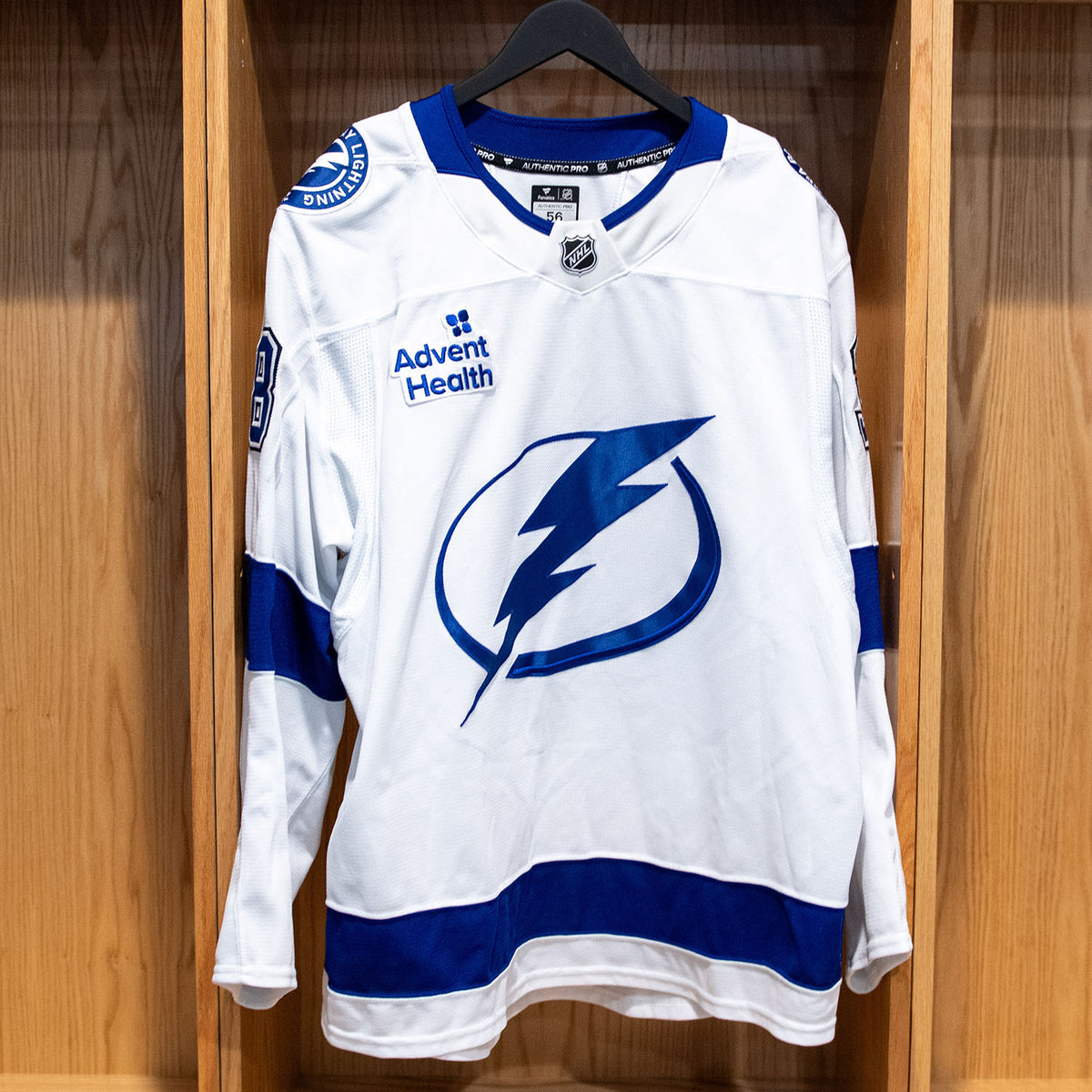 Brandon Hagel Tampa Bay Lightning Game Worn Jersey 2025-26 White Away Set #1