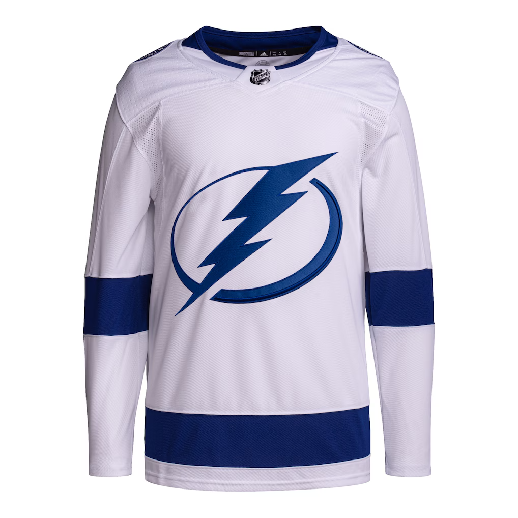 Tampa Bay Lightning Adidas Made In Canada Team Issued Away Jersey (Size 58, 60, 58GC, 60GC)
