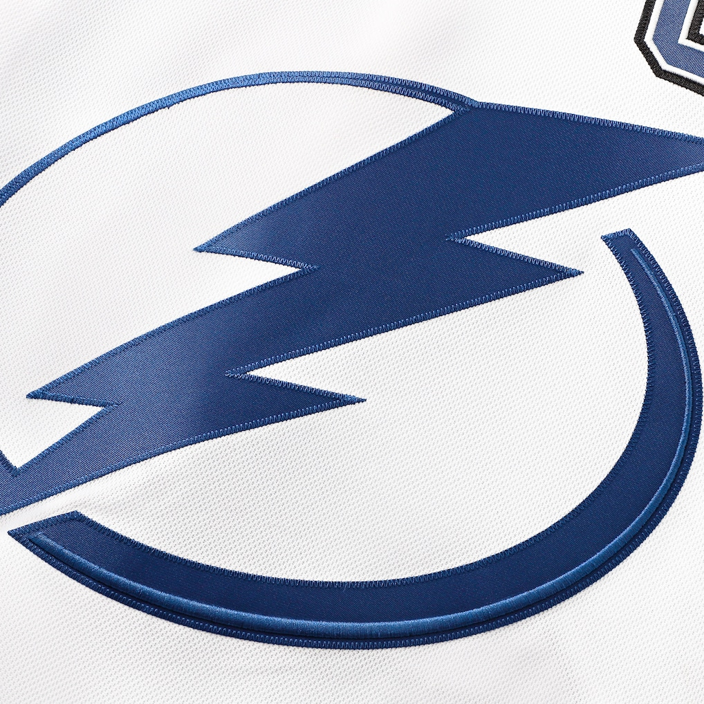 21 Brayden Point Tampa Bay Lightning Fanatics Premium Away White Jersey