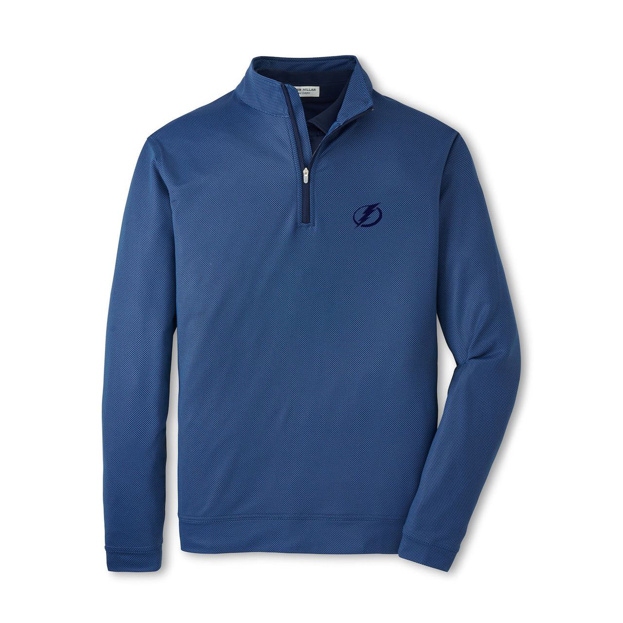 Men's Tampa Bay Lightning Peter Millar Perth Birdseye 1/4 Zip