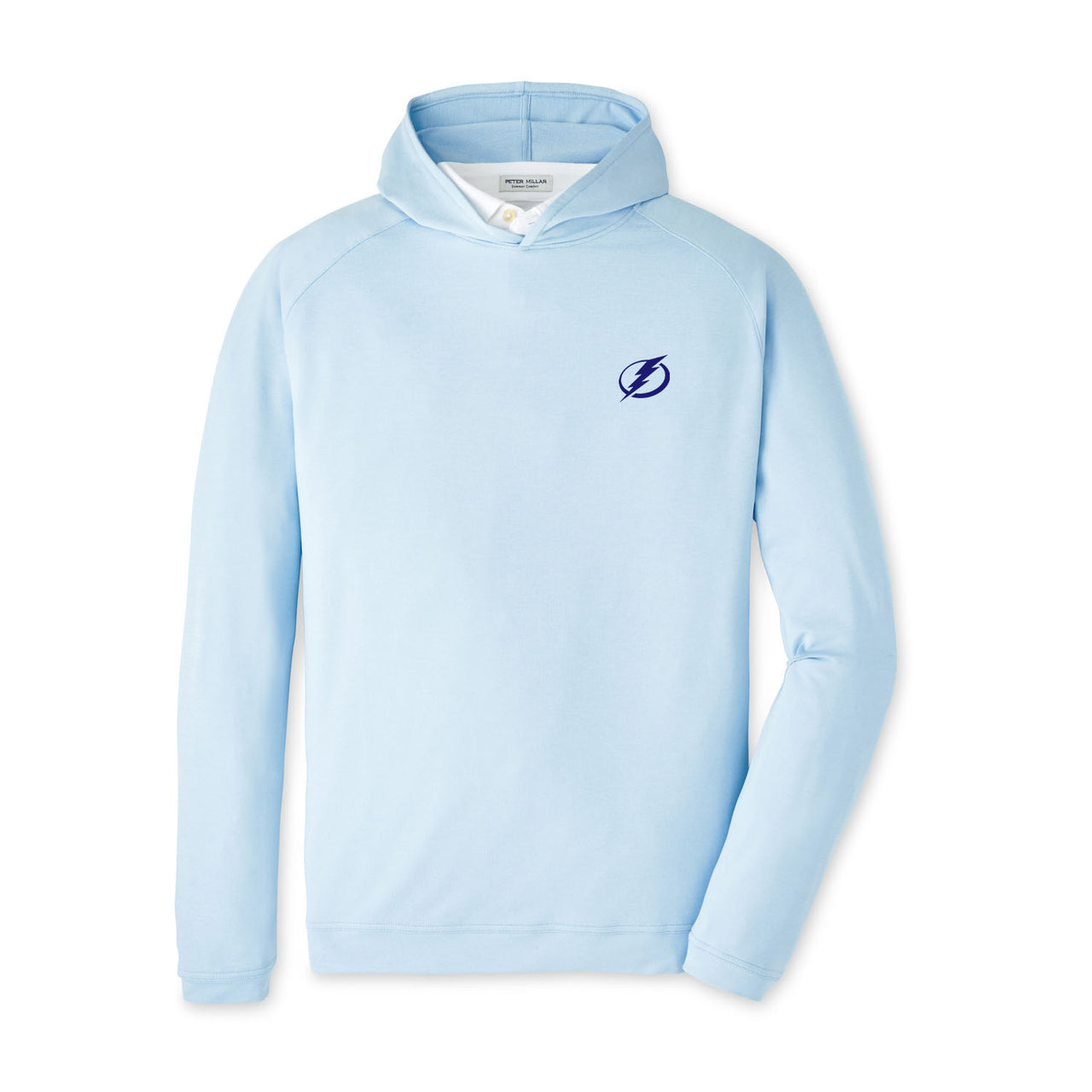 Men's Tampa Bay Lightning Peter Millar Long Sleeve Pine Performance Hoodie